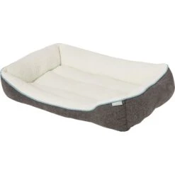 Frisco Sherpa Rectangular Bolster Dog Bed 9 Frisco Sherpa Rectangular Bolster Dog Bed -Frisco 129483 PT2. AC SS1800 V1566334964