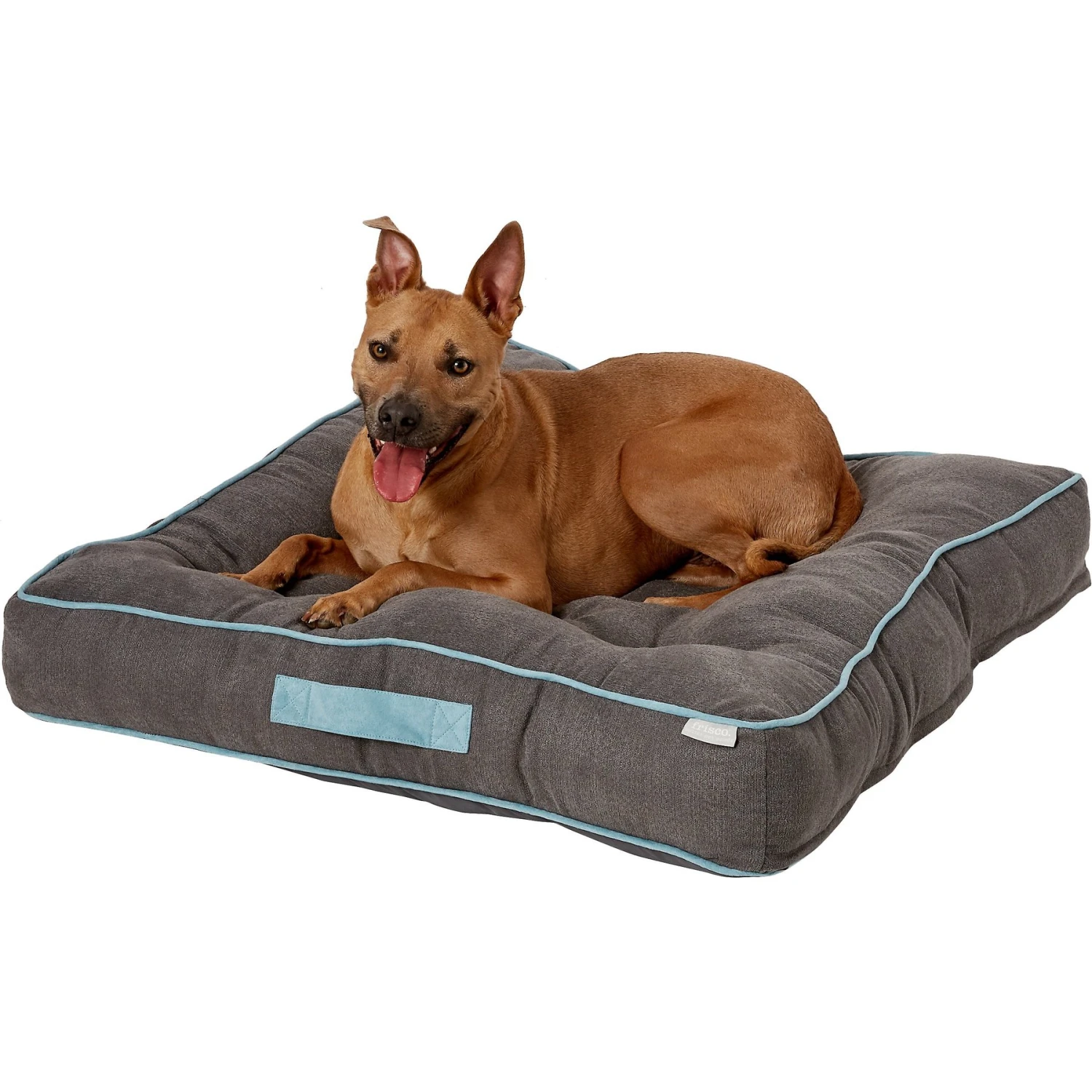 Frisco Tufted Square Pillow Cat & Dog Bed W/ Removable Cover 7 Frisco Tufted Square Pillow Cat & Dog Bed W/ Removable Cover - Image 5