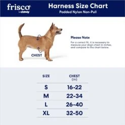 Frisco Padded Nylon No Pull Dog Harness 14 Frisco Padded Nylon No Pull Dog Harness -Frisco 140004 PT7. AC SS1800 V1701798816