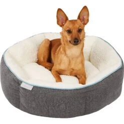 Frisco Sherpa Hexagon Bolster Cat & Dog Bed 12 Frisco Sherpa Hexagon Bolster Cat & Dog Bed -Frisco 144813 PT4. AC SS1800 V1578442740