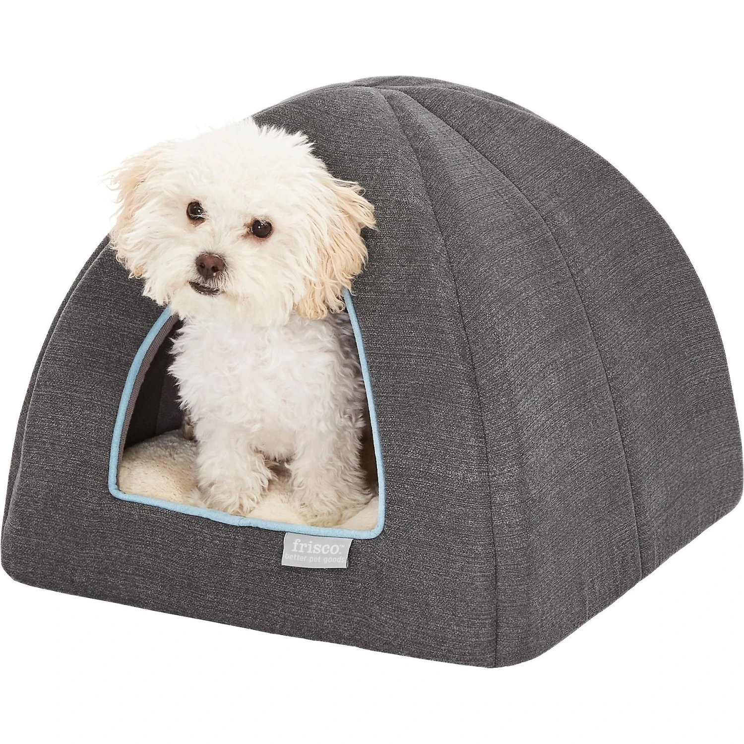 Frisco Igloo Covered Cat & Dog Bed 9 Frisco Igloo Covered Cat & Dog Bed - Image 7