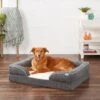 Frisco Plush Orthopedic Front Bolster Cat & Dog Bed W/Removable Cover 2 Frisco Plush Orthopedic Front Bolster Cat & Dog Bed W/Removable Cover -Frisco 144862 MAIN. AC SS1800 V1650097927