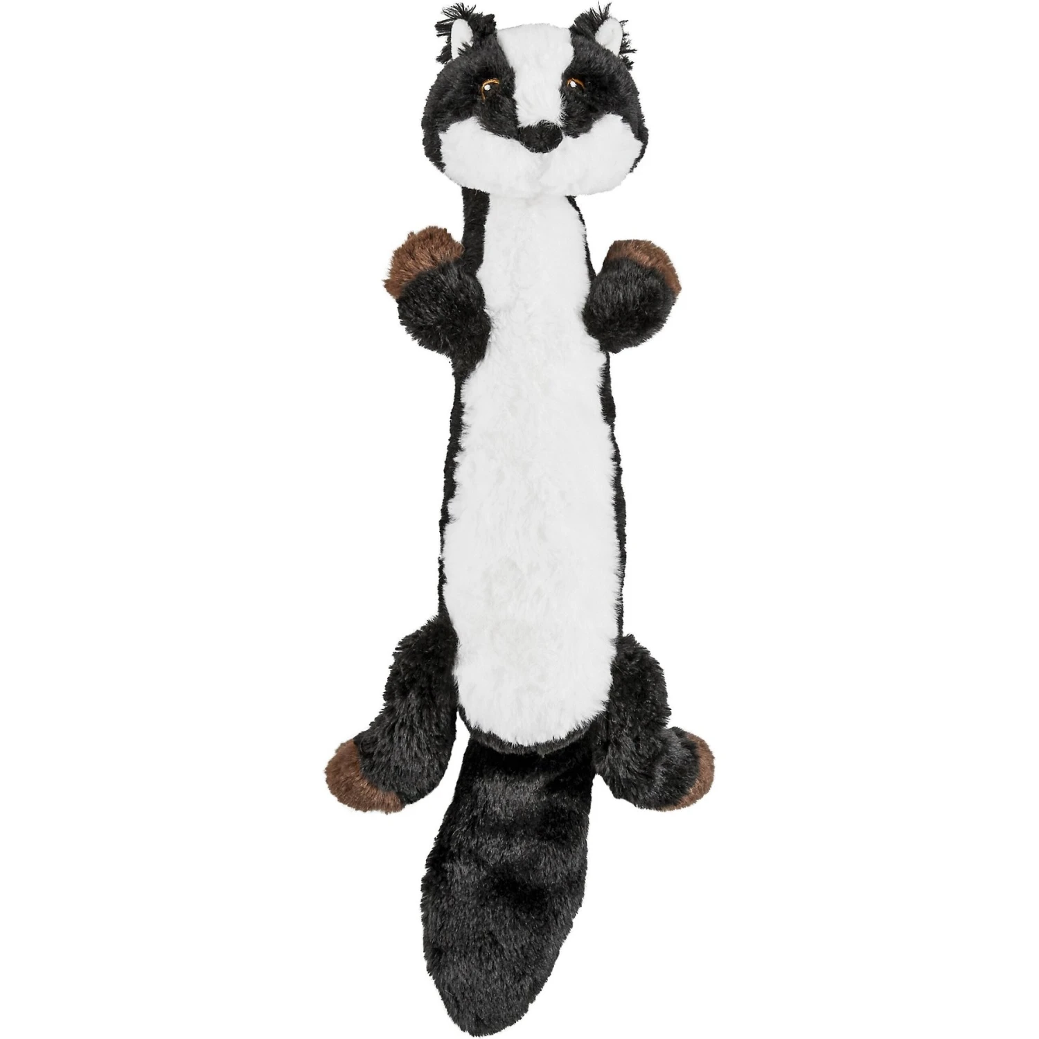 Frisco Skunk Skinny Plush Squeaky Dog Toy 3 Frisco Skunk Skinny Plush Squeaky Dog Toy