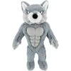 Frisco Wolf Muscle Plush Squeaky Dog Toy 1 Frisco Wolf Muscle Plush Squeaky Dog Toy -Frisco 147082 Main. AC SS1800 V1539206014