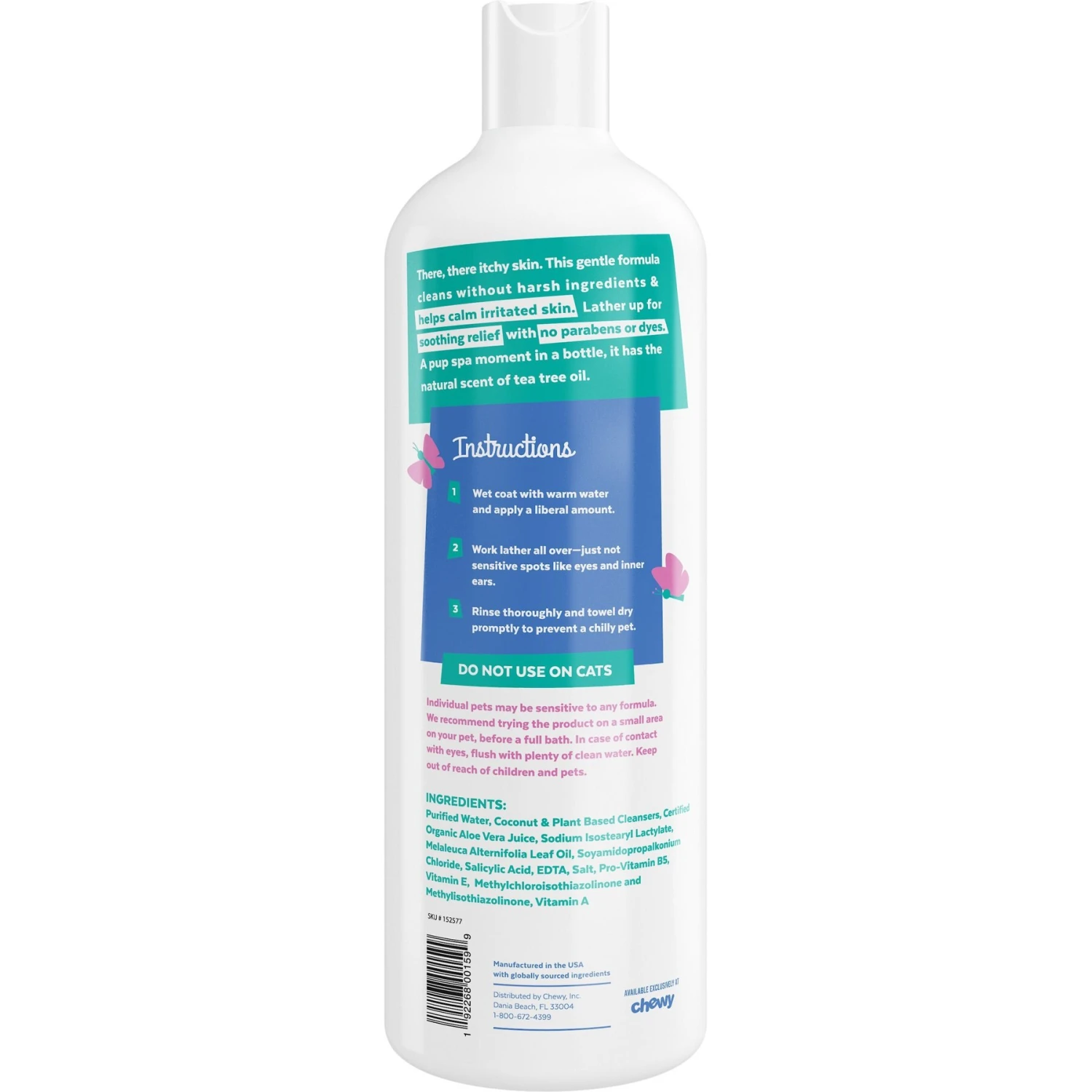 Frisco Anti-Itch Dog Shampoo With Aloe, Unscented 4 Frisco Anti-Itch Dog Shampoo With Aloe, Unscented - Image 2