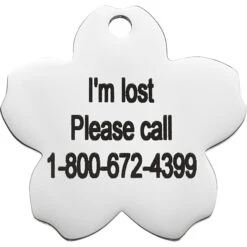 Frisco Stainless Steel Personalized Dog & Cat ID Tag, Flower 13 Frisco Stainless Steel Personalized Dog & Cat ID Tag, Flower -Frisco 153002 PT4. AC SS1800 V1548964707