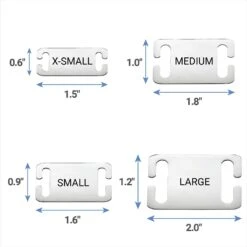 Frisco Stainless Steel Slide-On Personalized Dog & Cat Tag, Open Design 12 Frisco Stainless Steel Slide-On Personalized Dog & Cat Tag, Open Design -Frisco 153050 PT6. AC SS1800 V1540560189