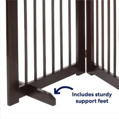 Frisco Deluxe Configurable 4-Panel Wood Dog Gate 15 Frisco Deluxe Configurable 4-Panel Wood Dog Gate -Frisco 156793 PT6. AC SS1800 V1666119641