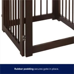 Frisco Deluxe Configurable 4-Panel Wood Dog Gate 16 Frisco Deluxe Configurable 4-Panel Wood Dog Gate -Frisco 156793 PT7. AC SS1800 V1671203056