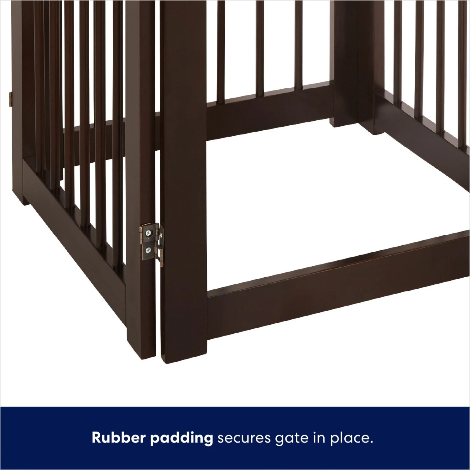 Frisco Deluxe Configurable 4-Panel Wood Dog Gate 9 Frisco Deluxe Configurable 4-Panel Wood Dog Gate - Image 7