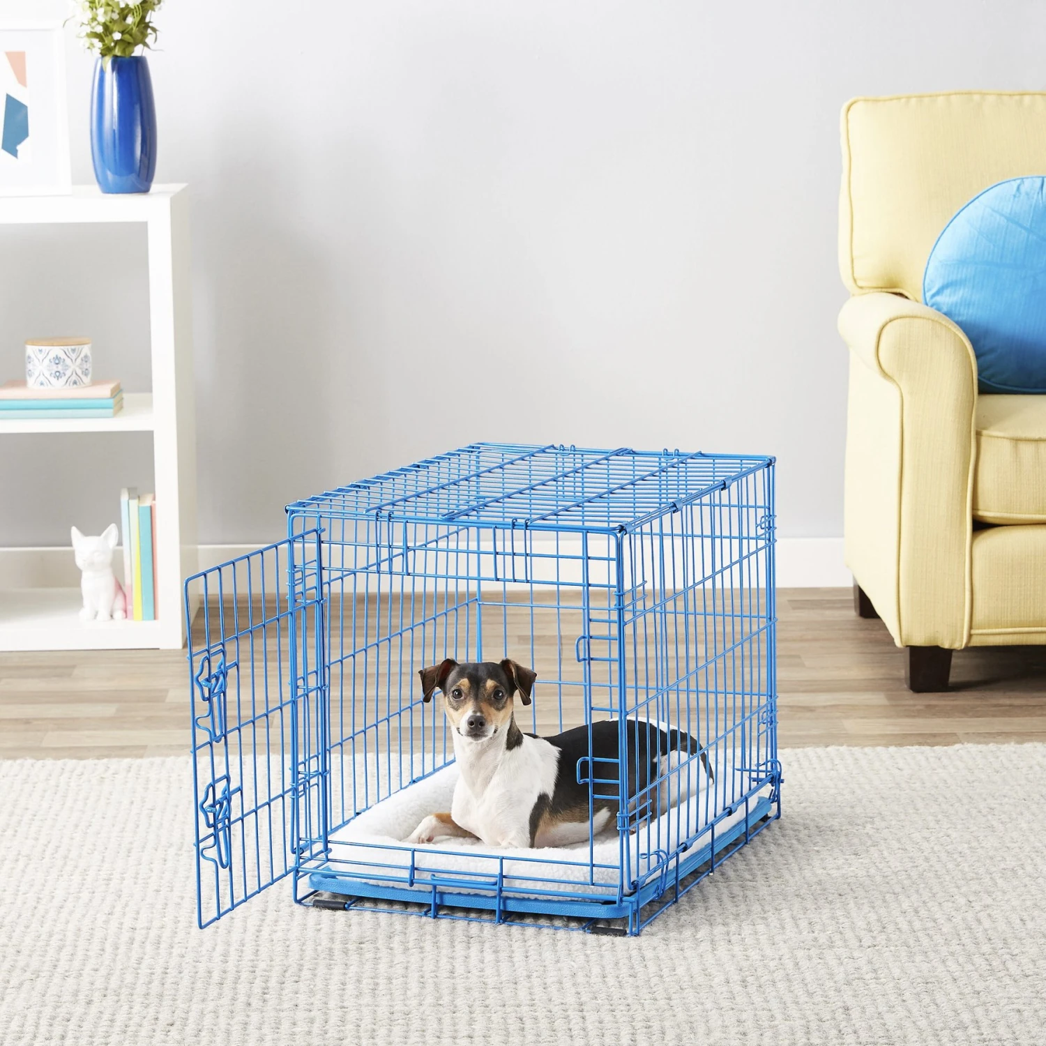 Frisco Fold & Carry Single Door Collapsible Wire Dog Crate 9 Frisco Fold & Carry Single Door Collapsible Wire Dog Crate - Image 7