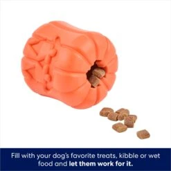 Frisco Halloween Pumpkin Rubber Treat Dispenser Dog Toy, Medium/Large 12 Frisco Halloween Pumpkin Rubber Treat Dispenser Dog Toy, Medium/Large -Frisco 164763 PT3. AC SS1800 V1689878520