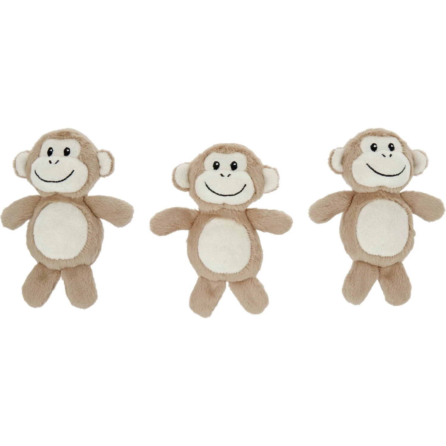 Frisco Monkeys In Tree Hide & Seek Puzzle Plush Squeaky Dog Toy Refills 3 Frisco Monkeys In Tree Hide & Seek Puzzle Plush Squeaky Dog Toy Refills