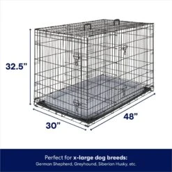 Frisco Fold & Carry Double Door Collapsible Wire Dog Crate & Mat Kit 11 Frisco Fold & Carry Double Door Collapsible Wire Dog Crate & Mat Kit -Frisco 212633 PT1. AC SS1800 V1667228211