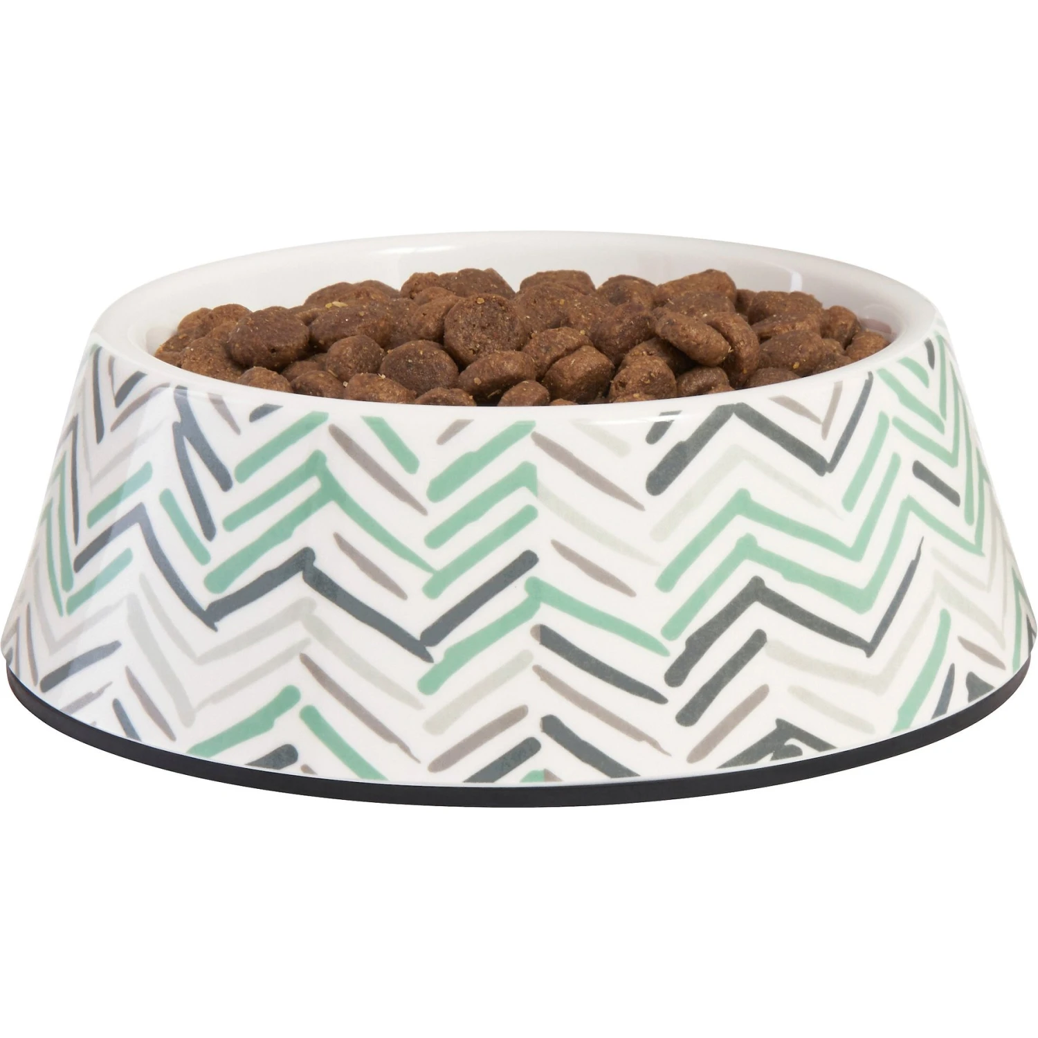 Frisco Chevron Brushed Melamine Bowl 5 Frisco Chevron Brushed Melamine Bowl - Image 3