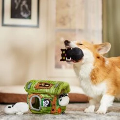 Frisco Halloween Haunted Shack Hide & Seek Puzzle Plush Squeaky Dog Toy 11 Frisco Halloween Haunted Shack Hide & Seek Puzzle Plush Squeaky Dog Toy -Frisco 218598 PT6. AC SS1800 V1597599360