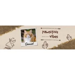 Frisco Double Walled "Pawsitive Vibes" Personalized Tumbler 8 Frisco Double Walled "Pawsitive Vibes" Personalized Tumbler -Frisco 219776 PT1. AC SS1800 V1594391175