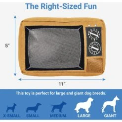 Frisco Retro Television Ballistic Nylon Plush Squeaky Dog Toy 6 Frisco Retro Television Ballistic Nylon Plush Squeaky Dog Toy -Frisco 230308 PT1. AC SS1800 V1599945062