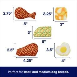 Frisco Microwave Dinner Interactive Plush Squeaky Dog Toy 10 Frisco Microwave Dinner Interactive Plush Squeaky Dog Toy -Frisco 230343 PT2. AC SS1800 V1695748358