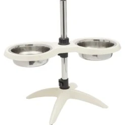 Frisco Adjustable Stainless Steel Double Elevated Dog Bowls 10 Frisco Adjustable Stainless Steel Double Elevated Dog Bowls -Frisco 232097 PT1. AC SS1800 V1605109382