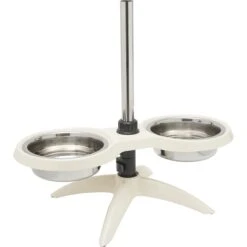 Frisco Adjustable Stainless Steel Double Elevated Dog Bowls 11 Frisco Adjustable Stainless Steel Double Elevated Dog Bowls -Frisco 232097 PT2. AC SS1800 V1605110599