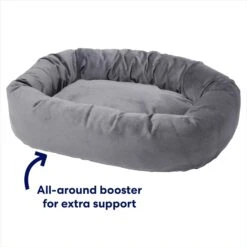 Frisco Velvet Round Bolster Dog Bed W/Removable Cover 10 Frisco Velvet Round Bolster Dog Bed W/Removable Cover -Frisco 232178 PT2. AC SS1800 V1671203057