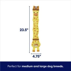 Frisco Giraffe Ballistic Nylon Stuffing-Free Squeaky Dog Toy 8 Frisco Giraffe Ballistic Nylon Stuffing-Free Squeaky Dog Toy -Frisco 233611 PT1. AC SS1800 V1695748359