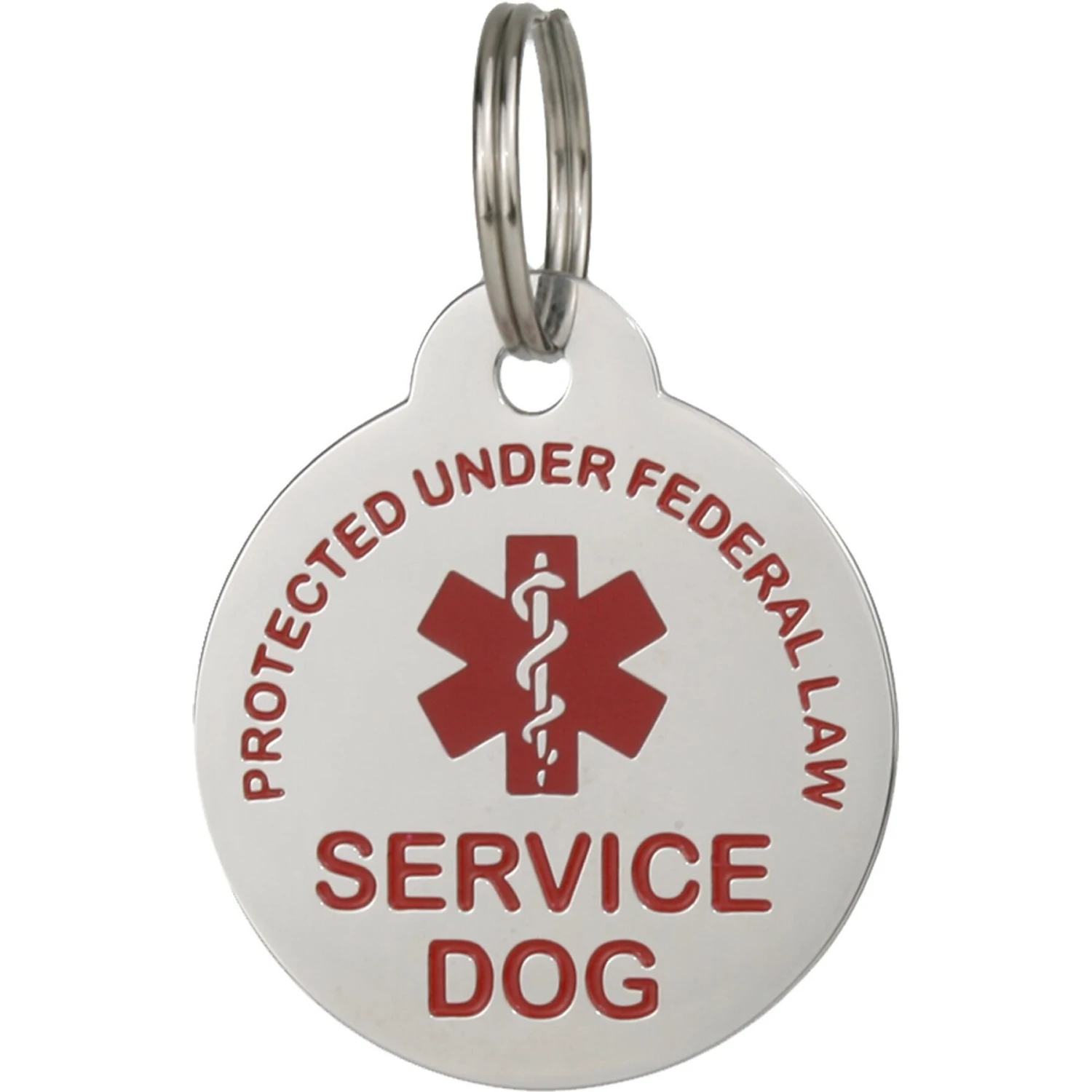 Frisco Service Personalized Dog ID Tag, Round Shape 4 Frisco Service Personalized Dog ID Tag, Round Shape - Image 2
