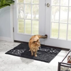 Frisco Microfiber Chenille Paw Print Doormat 10 Frisco Microfiber Chenille Paw Print Doormat -Frisco 235886 PT4. AC SS1800 V1606833847
