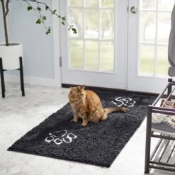 Frisco Microfiber Chenille Paw Print Doormat Runner 10 Frisco Microfiber Chenille Paw Print Doormat Runner -Frisco 235889 PT4. AC SS1800 V1606833824