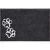 Frisco Microfiber Chenille Paw Print Dog & Cat Mat, Dark Gray 1 Frisco Microfiber Chenille Paw Print Dog & Cat Mat, Dark Gray -Frisco 235894 MAIN. AC SS1800 V1603316200