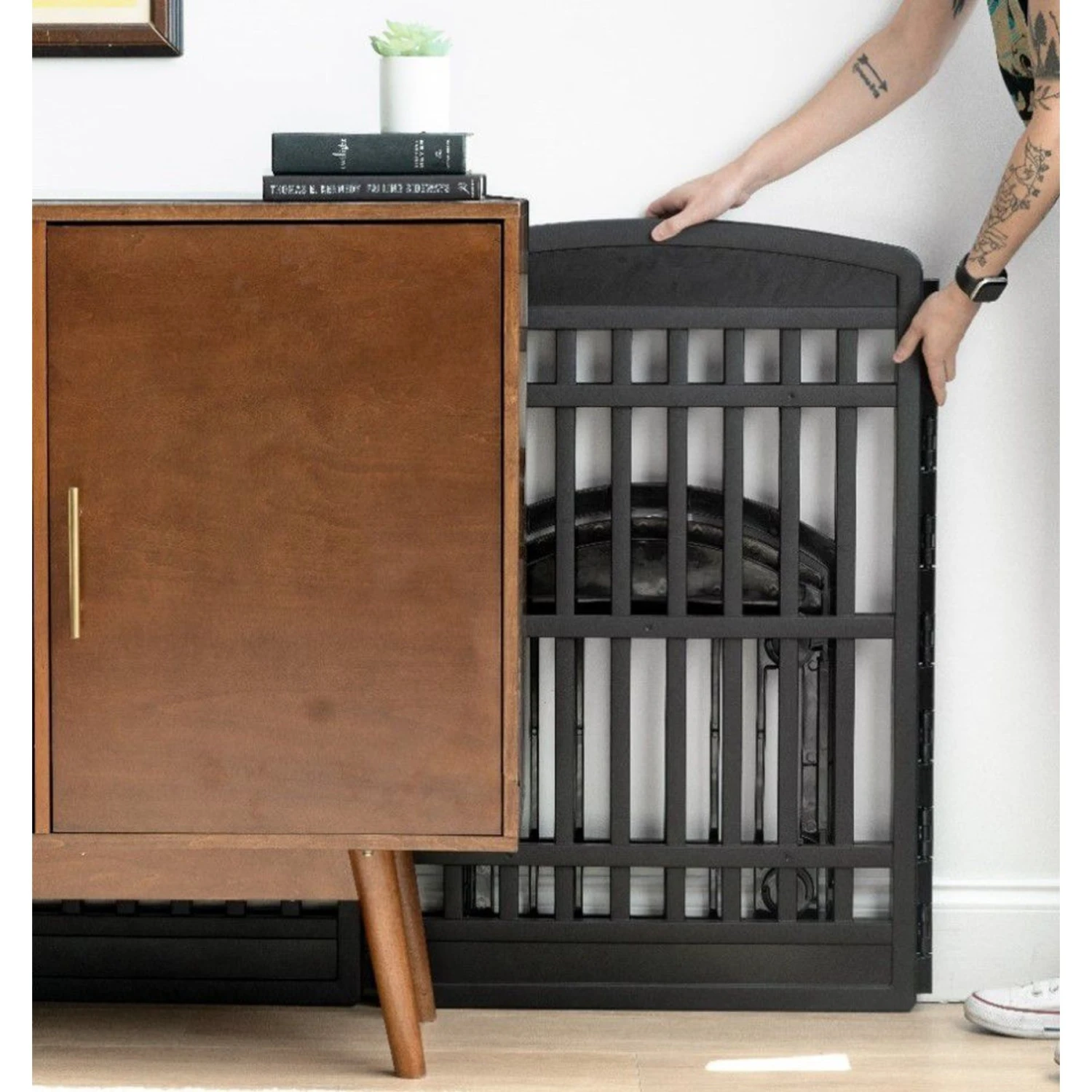 Frisco 8-Panel Plastic Exercise Dog Playpen 9 Frisco 8-Panel Plastic Exercise Dog Playpen - Image 7