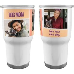 Frisco 15 Frisco Double Walled "Dog Mom" Personalized Tumbler, 30-oz Cup