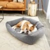 Frisco Rectangular Personalized Bolster Dog Bed W/Removable Cover, Dark Gray, X-Large 2 Frisco Rectangular Personalized Bolster Dog Bed W/Removable Cover, Dark Gray, X-Large -Frisco 252611 MAIN. AC SS1800 V1604499112