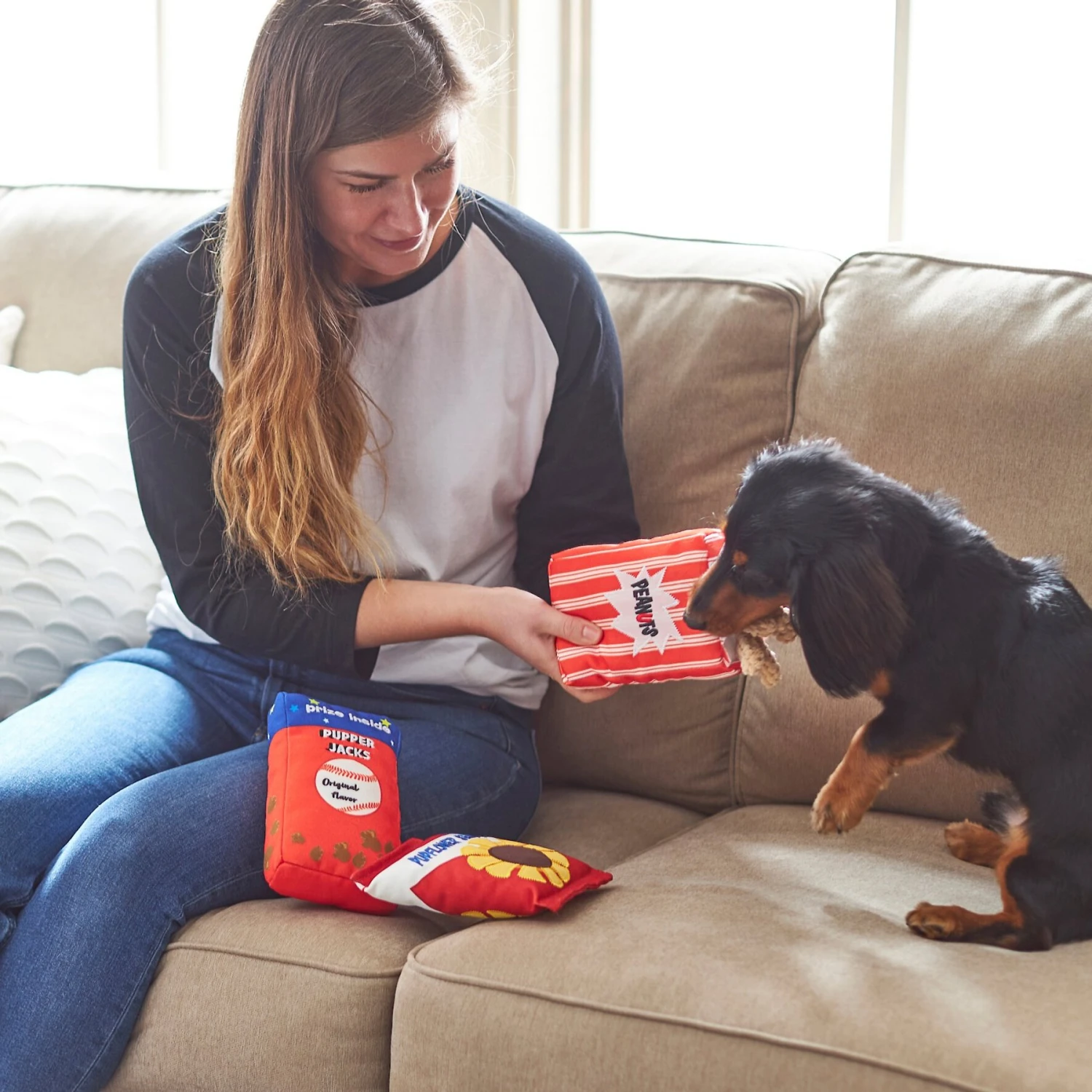 Frisco Baseball Snacks Dog Toy 5 Frisco Baseball Snacks Dog Toy - Image 3