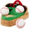 Frisco Baseball Hide & Seek Puzzle Plush Squeaky Dog Toy 2 Frisco Baseball Hide & Seek Puzzle Plush Squeaky Dog Toy -Frisco 252758 MAIN. AC SS1800 V1614373881