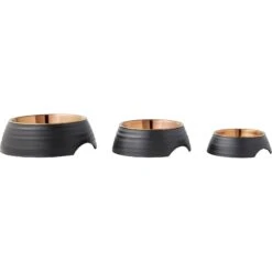 Frisco Matte Black Design Light Copper Stainless Steel Dog & Cat Bowl 16 Frisco Matte Black Design Light Copper Stainless Steel Dog & Cat Bowl -Frisco 253051 PT6. AC SS1800 V1616526393