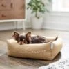 Frisco Faux Felt Reversible Modern Zipper Bolster Cat & Dog Bed 2 Frisco Faux Felt Reversible Modern Zipper Bolster Cat & Dog Bed -Frisco 255154 MAIN. AC SS1800 V1616011309