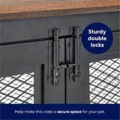 Frisco "Venice" Dog Crate Credenza & Mat Kit 13 Frisco "Venice" Dog Crate Credenza & Mat Kit -Frisco 255328 PT5. AC SS1800 V1667227509