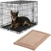 Frisco Heavy Duty Fold & Carry Double Door Collapsible Wire Dog Crate & Frisco Micro Terry Dog Crate Mat 2 Frisco Heavy Duty Fold & Carry Double Door Collapsible Wire Dog Crate & Frisco Micro Terry Dog Crate Mat -Frisco 255531 MAIN. AC SS1800 V1604149312