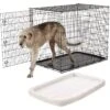 Frisco Heavy Duty Single Door Wire Dog Crate & Frisco Quilted Dog Crate Mat 2 Frisco Heavy Duty Single Door Wire Dog Crate & Frisco Quilted Dog Crate Mat -Frisco 255633 MAIN. AC SS1800 V1604147197