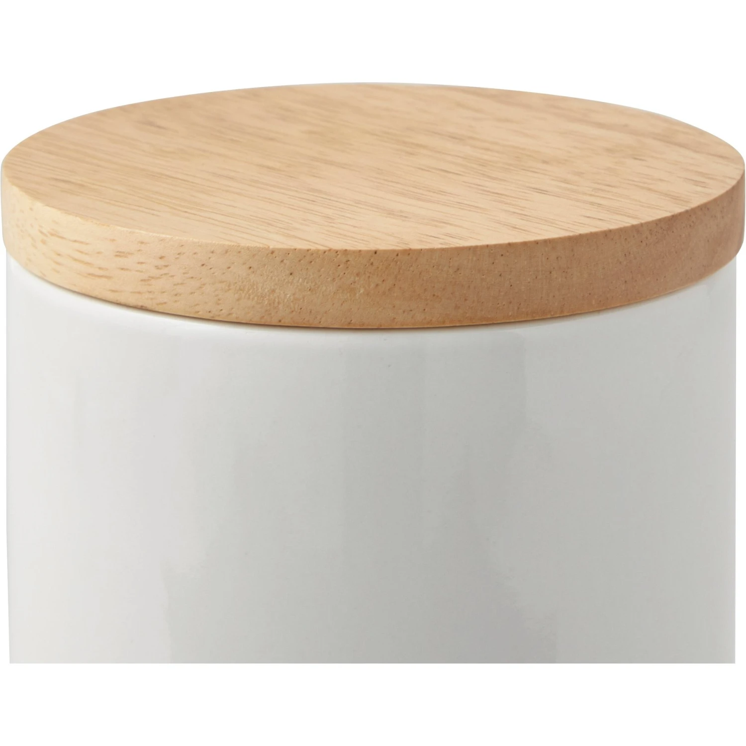 Frisco Ceramic Treat Jar With Wood Lid 7 Frisco Ceramic Treat Jar With Wood Lid - Image 5