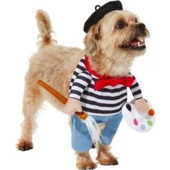 Frisco Front Walking French Artist Dog & Cat Costume -Frisco 260956 PT3. AC SS1800 V1624453662
