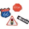 Frisco Road Trip Traffic Signs Plush Squeaky Dog Toy, 4 Count 2 Frisco Road Trip Traffic Signs Plush Squeaky Dog Toy, 4 Count -Frisco 262016 MAIN. AC SS1800 V1618598249
