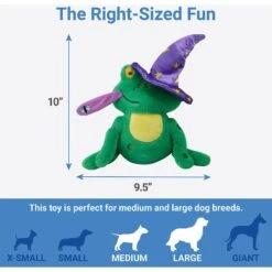 Frisco Magic Wizard Frog Plush Squeaky Dog Toy 6 Frisco Magic Wizard Frog Plush Squeaky Dog Toy -Frisco 265588 PT1. AC SS1800 V1623352151
