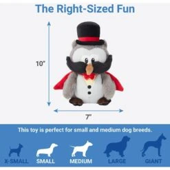 Frisco Magic Owl Plush Squeaky Dog Toy 6 Frisco Magic Owl Plush Squeaky Dog Toy -Frisco 265596 PT1. AC SS1800 V1623352128