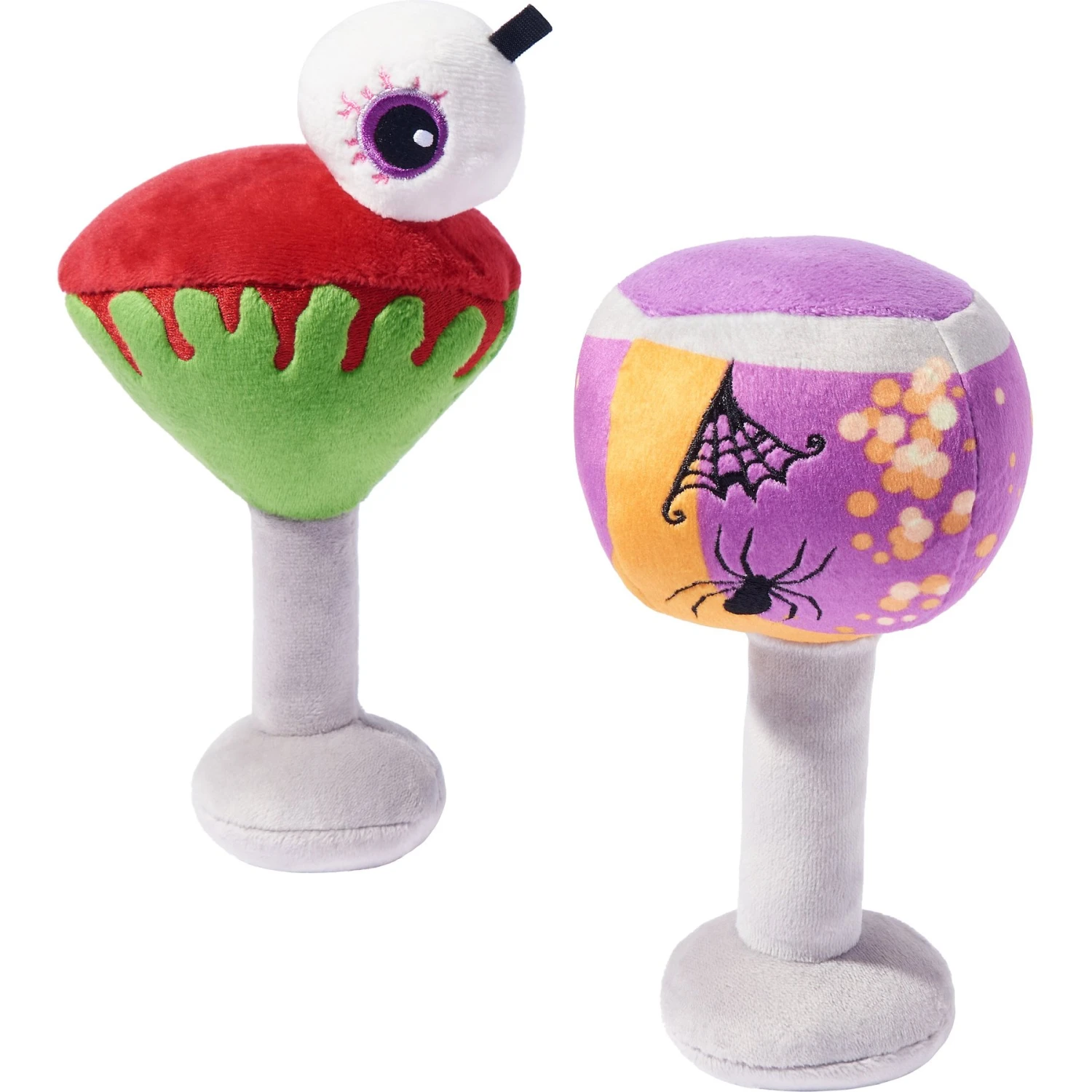Frisco Halloween Cocktail Plush Squeaky Dog Toy 3 Frisco Halloween Cocktail Plush Squeaky Dog Toy