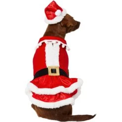 Frisco Mrs. Claus Dog & Cat Costume 10 Frisco Mrs. Claus Dog & Cat Costume -Frisco 276150 PT3. AC SS1800 V1631572139