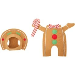 Frisco Front Walking Gingerbread Dog & Cat Costume 13 Frisco Front Walking Gingerbread Dog & Cat Costume -Frisco 276156 PT4. AC SS1800 V1631569278