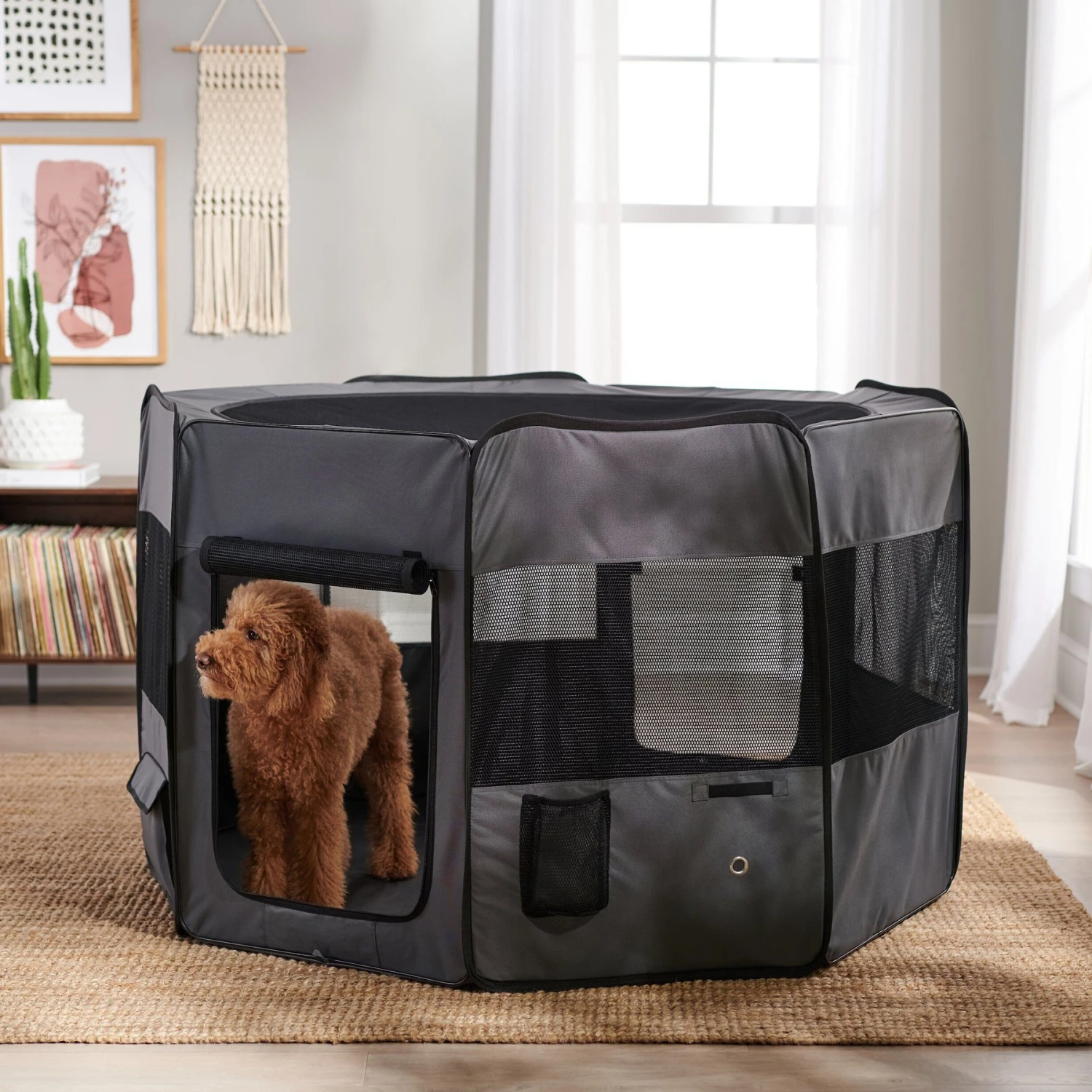 Frisco Soft-Sided Dog, Cat & Small Pet Exercise Playpen 3 Frisco Soft-Sided Dog, Cat & Small Pet Exercise Playpen